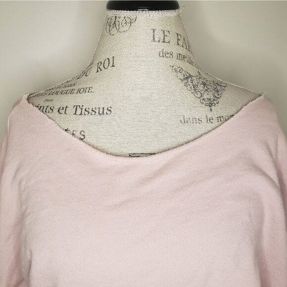Y2K pink long sleeve crop sweater - Picture 5 of 7